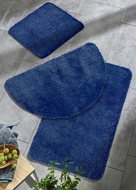 Getufte uni badmat met hoge pool, bonprix