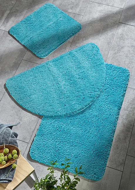 Getufte uni badmat met hoge pool, bonprix