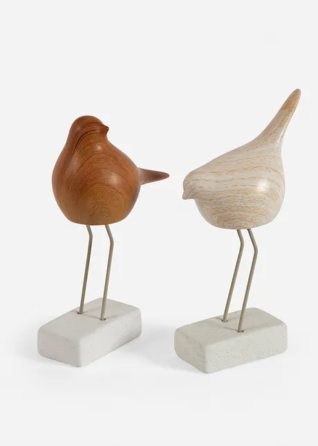 Decoratieve vogels (set van 2), bonprix