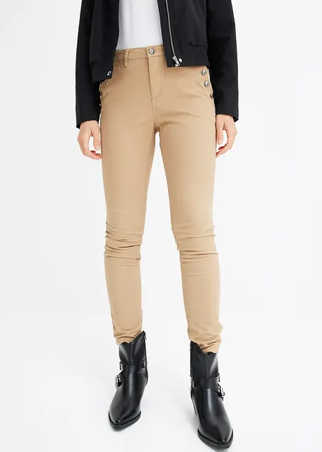 Stretch twill broek, bonprix