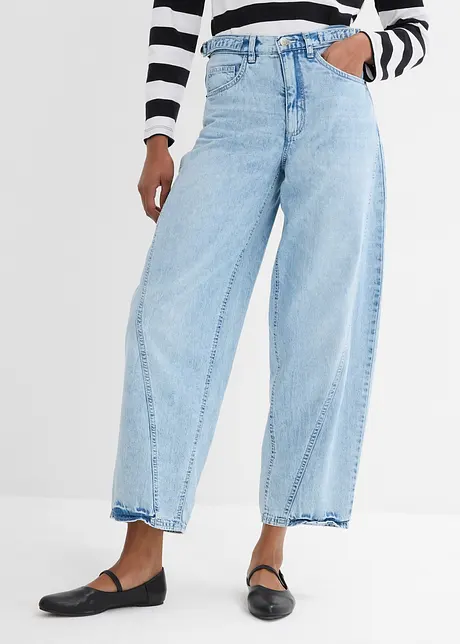 Balloon jeans, mid waist, bonprix