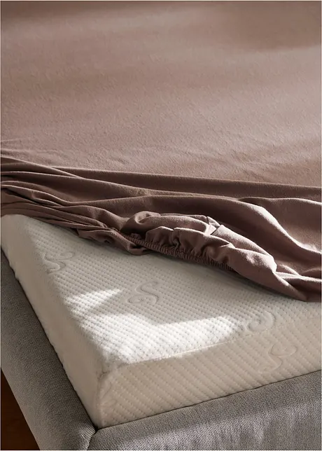 Hoeslaken van flanel, bonprix