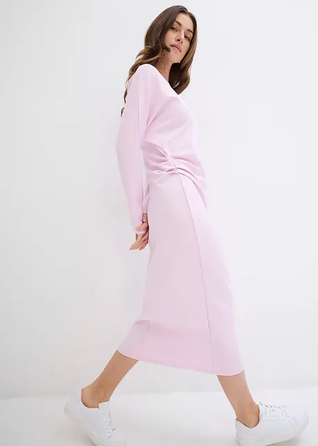 Midi jurk van comfortabel Punto di Roma, bonprix