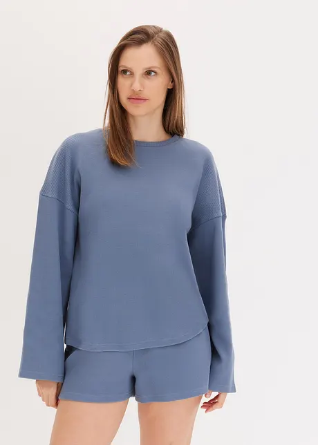 Loungewear huispak met short van jersey, bonprix