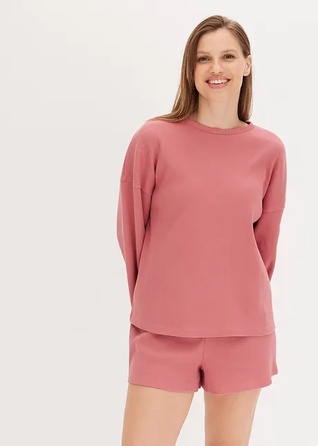 Loungewear huispak met short van jersey, bonprix