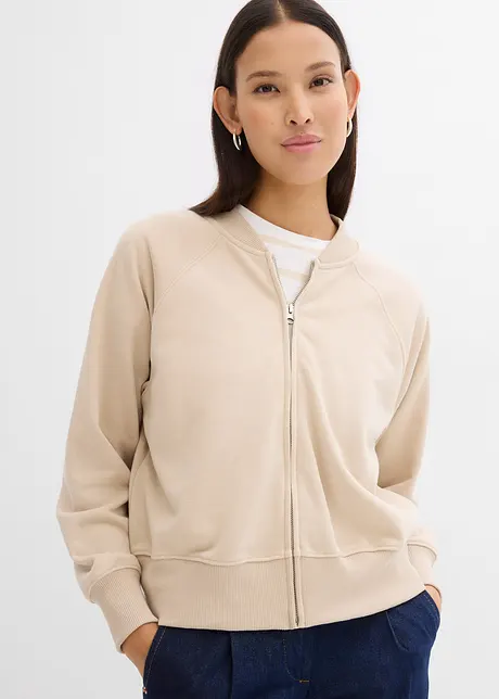 Bomber sweatvest, bonprix