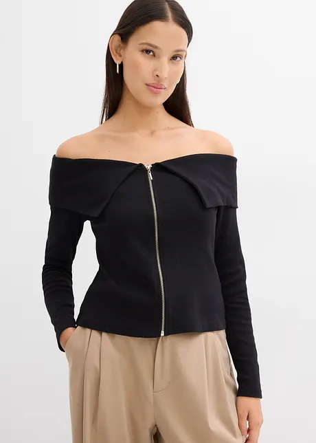 Geribd Carmen-shirt, bonprix