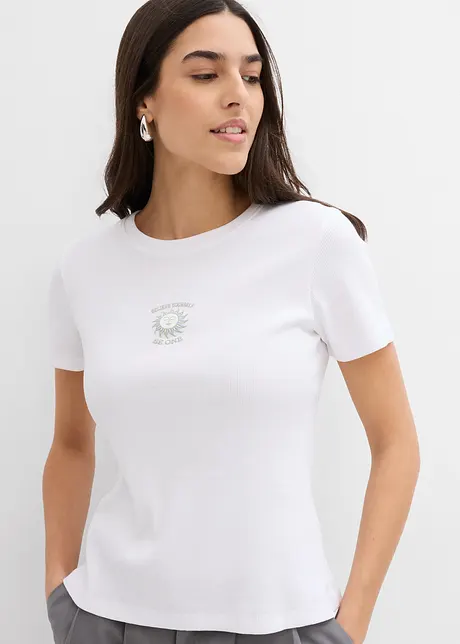 T-shirt van biologisch katoen, bonprix