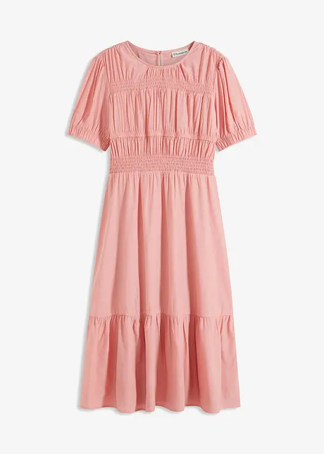 Midi jurk van zachte viscose-mix, bonprix