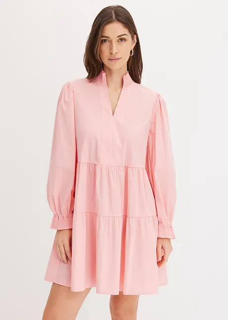 Mini jurk met volants, bonprix