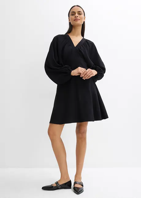Mini jurk in een vicose-mix, bonprix