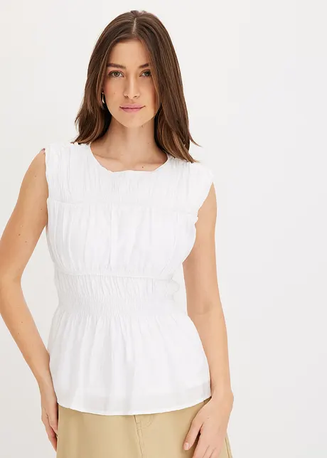 Blousetop van zachte viscosemix, bonprix