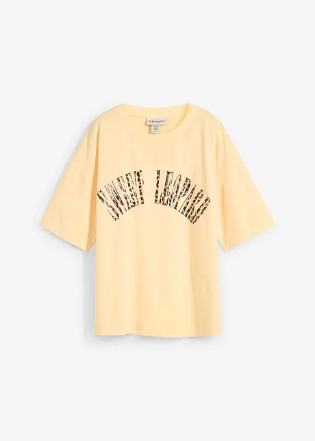 Oversized shirt van een zachte katoenmix, bonprix