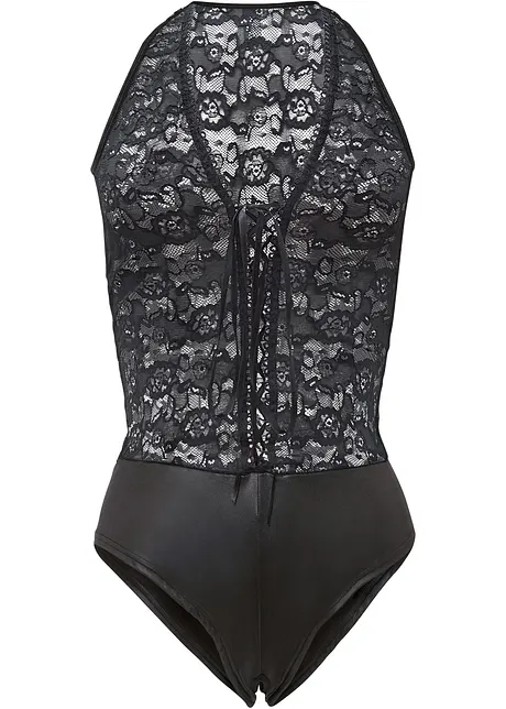 Body ouvert in wetlook, VENUS