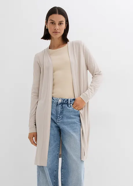 Lang shirtvest van zachte viscose, bonprix