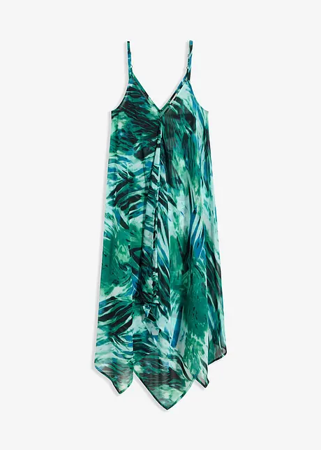 Maxi strandjurk van chiffon, bonprix