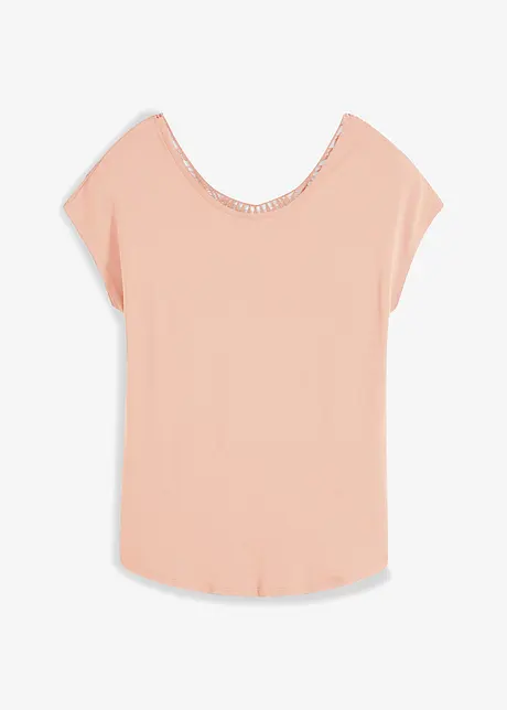 Shirt met gehaakte inzet, bonprix