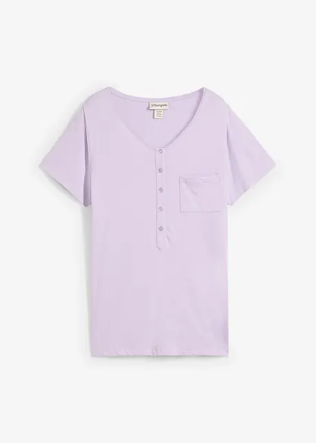 T-shirt in een viscosemix, bonprix