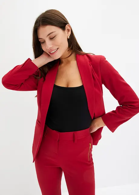Blazer zonder knopen met 3/4 mouwen, bonprix