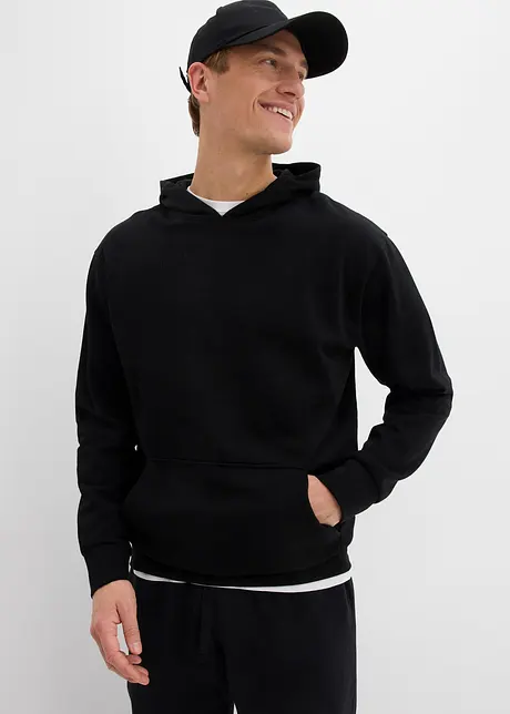 Sweater met capuchon, loose fit, bonprix
