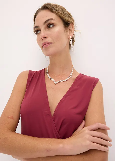 Ketting + oorstekers (3-dlg. sieradenset), bonprix