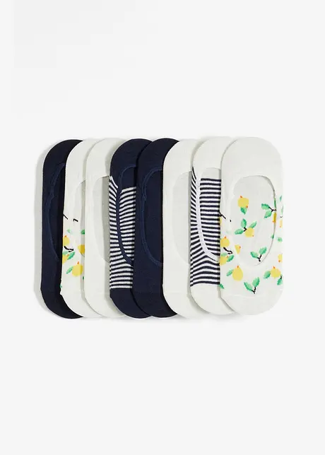 Kousenvoetjes met silicone strip (8 paar), bonprix