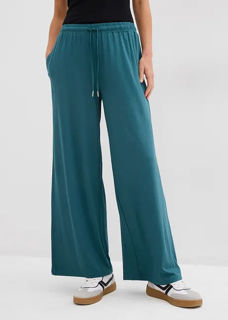 Jersey broek van soepele viscose, bonprix