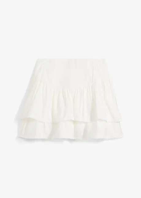 Minirok met volants, bonprix