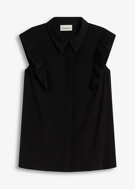 Blouse met volants, bonprix