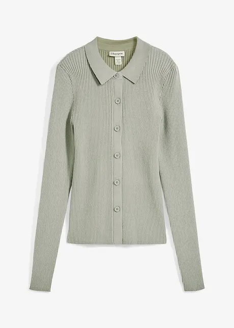 Gebreid vest van viscosemix, bonprix