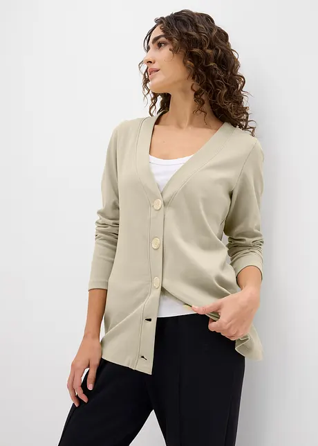 Shirtvest van puur biologisch katoen, bonprix