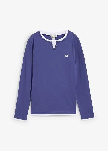 2-in-1 longsleeve van biologisch katoen, bonprix