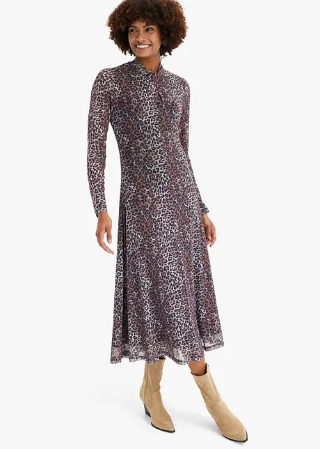 Aansluitende maxi jurk, bonprix