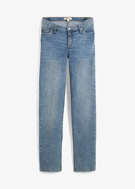2-in-1 zwangerschapsjeans van katoen, straight, bonprix
