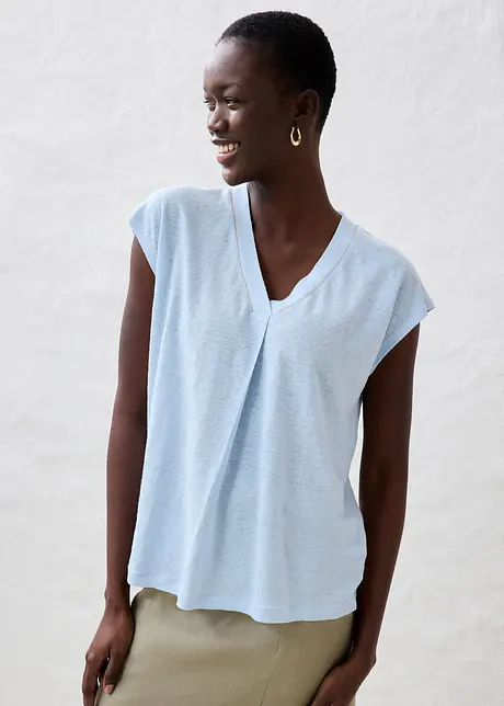 T-shirt van puur linnen, bonprix