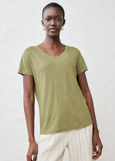Linnen shirt, valt losjes, bonprix