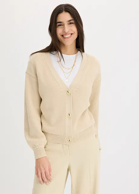 Grof gebreid vest, bonprix
