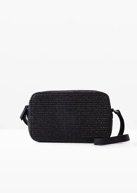 Schoudertas in rieten look, bonprix