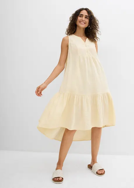 Jurk van luchtige mousseline, bonprix