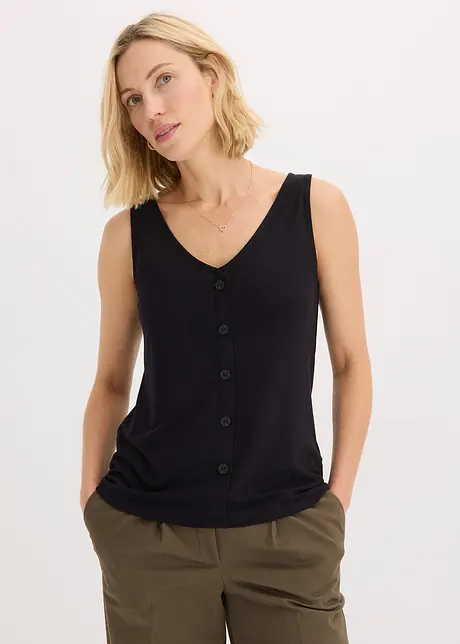 Top met knopen voor, bonprix