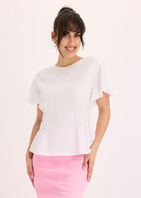 Jersey crêpe shirt, bonprix
