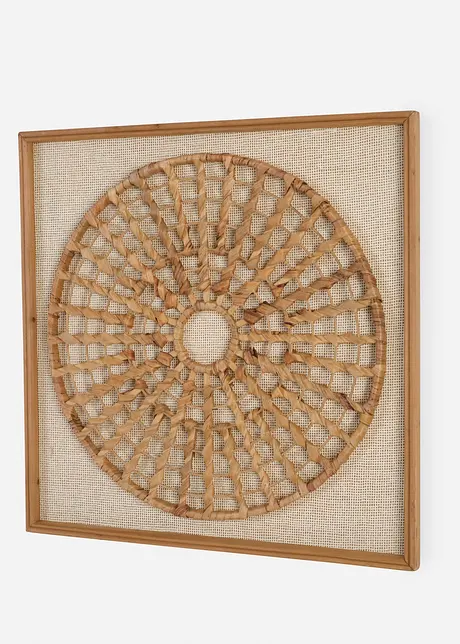 Wanddecoratie met rotan vlechtwerk, bonprix