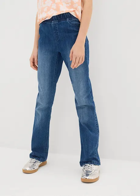 Jegging mid waist, flared, bonprix