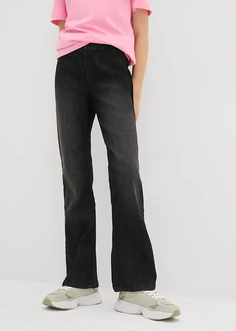 Jegging mid waist, flared, bonprix