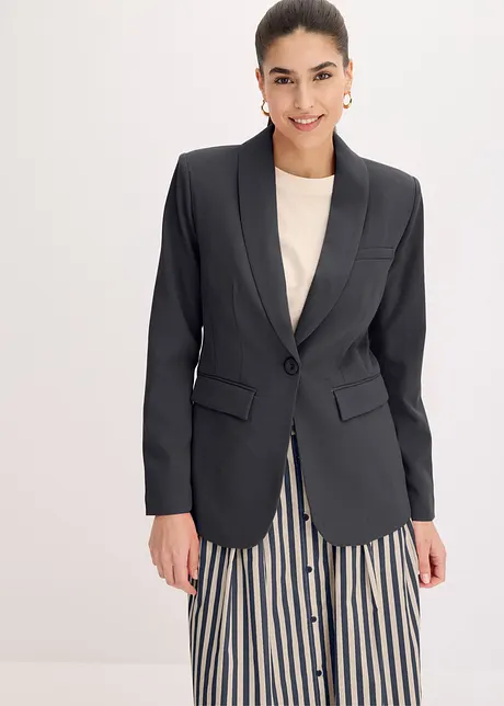 Blazer met sjaalkraag, bonprix