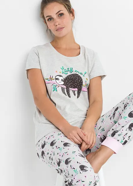 Pyjama met korte mouwen, bonprix