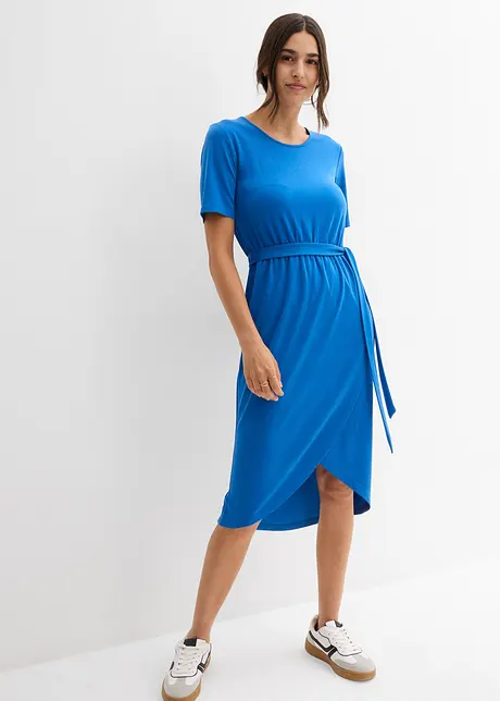 Aansluitende jersey jurk in een soepele viscosemix, bonprix