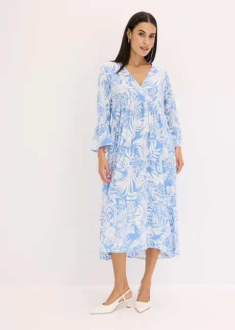 Gedessineerde tuniekjurk van soepele viscose, bonprix