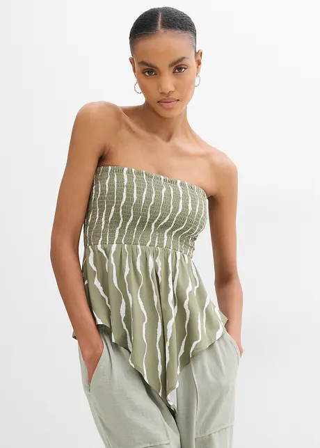 Blousetop van soepele viscose, bonprix