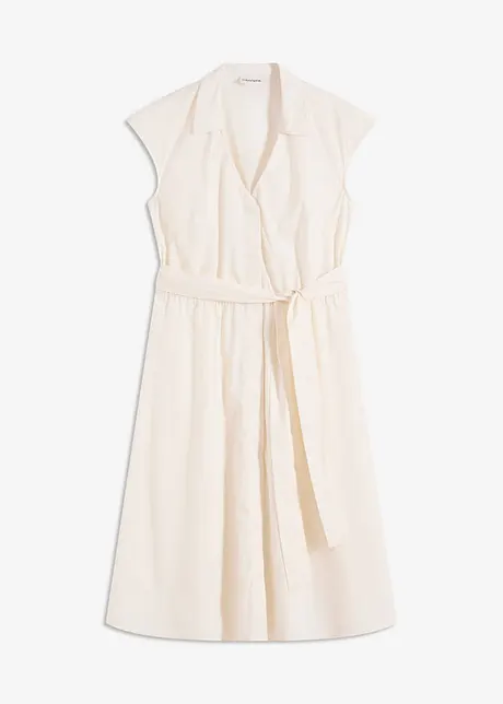 Jurk met strikceintuur, bonprix